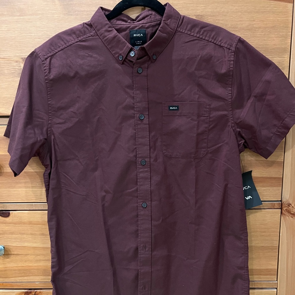 Men’s RVCA SLIM FIT button down